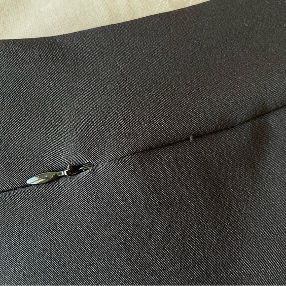 Vintage Fendi Fendissime Logo Printed Black Maxi Skirt with Zipper Pockets - Picture 8 of 12